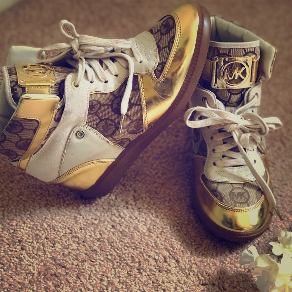 Michael Kors high-top sports sneaker